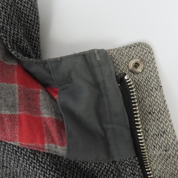 実際に弊社で買取させて頂いたWHITE MOUNTAINEERING/ホワイトマウンテニアリング GORE-WINDSTOPPER 2RAYER NEP TWEED MOUNTAIN PARKA ブルゾン/2の画像 5枚目