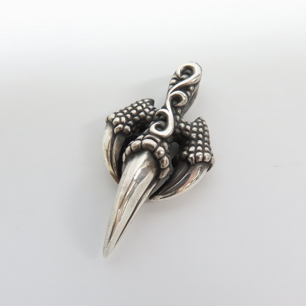 実際に弊社で買取させて頂いたBloody Mary/ブラッディマリー 廃番 creature/クリーチャー ドラゴンクロー ペンダント