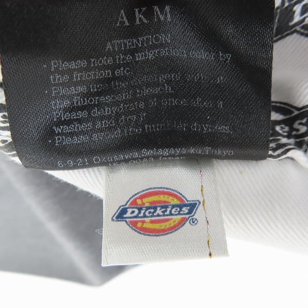 実際に弊社で買取させて頂いたAKM × Dickies/エイケイエム×ディッキーズ WORK PANTS ワークパンツ P025/Sの画像 5枚目