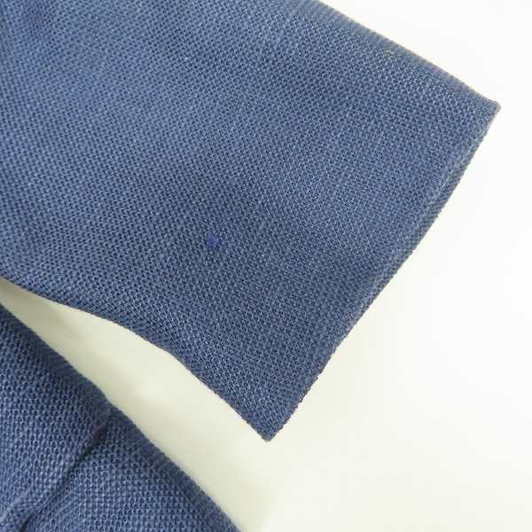 実際に弊社で買取させて頂いたTOMORROWLAND/トゥモローランド PILGRIM リネン/レーヨン テーラードジャケット/46の画像 7枚目