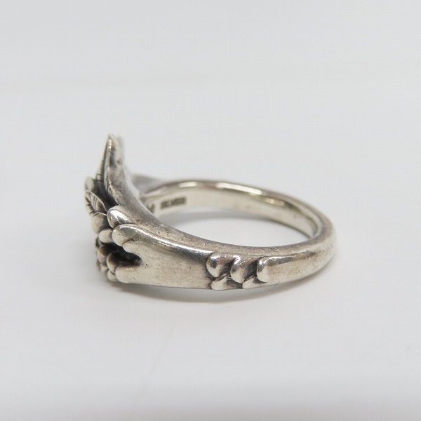 実際に弊社で買取させて頂いたBloody Mary/ブラッディマリー 雛鳥 ビビットリング ｗ/ブルーダイヤモンド/11号の画像 2枚目