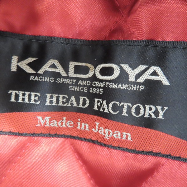 実際に弊社で買取させて頂いた【カスタム】KADOYA/カドヤ STANLEY GUESS/スタンリーゲス シングル レザージャケットの画像 2枚目