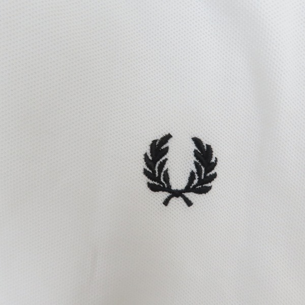 実際に弊社で買取させて頂いたFRED PERRY/フレッドペリー ボタンダウン ポロシャツ M8543 ホワイト/XLの画像 5枚目