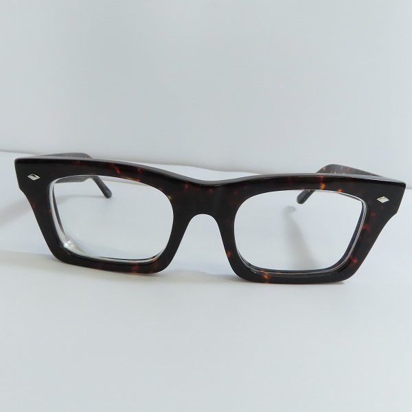 実際に弊社で買取させて頂いたEFFECTOR×DIET BUTCHER SLIM SKIN/エフェクター×ダイエットブッチャースリムスキン DIRT 眼鏡/メガネフレームの画像 1枚目