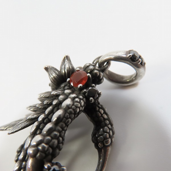 実際に弊社で買取させて頂いたBloody Mary/ブラッディマリー ナイトレイブンペンダント w/ファイヤーオパールの画像 7枚目