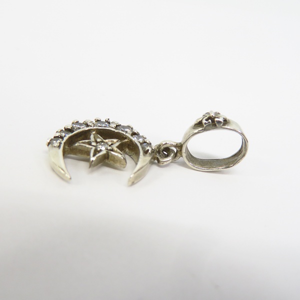 実際に弊社で買取させて頂いたLoree Rodkin/ローリーロドキン ムーンスター 石付き ペンダントトップの画像 2枚目