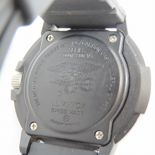 実際に弊社で買取させて頂いたLuminox/ルミノックス ネイビーシールズ 3000/3900 V3 腕時計 【動作未確認】の画像 3枚目