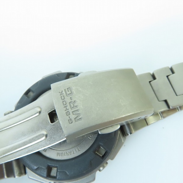 実際に弊社で買取させて頂いたG-SHOCK/Gショック MR-G メタルバンド MRG-110T-8【動作未確認】の画像 4枚目