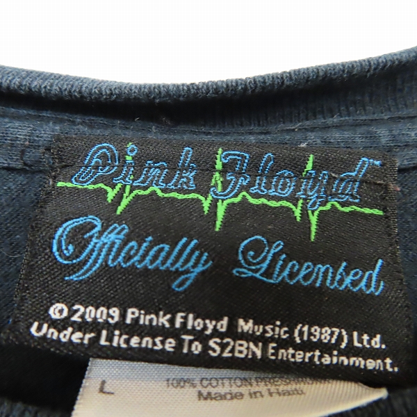 実際に弊社で買取させて頂いたPINK FLOYD/ピンクフロイド 00S/2009/バンドTシャツ/半袖/Lの画像 2枚目