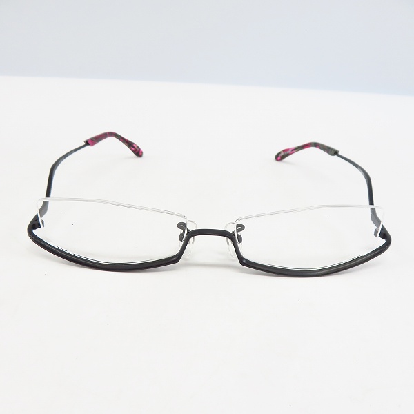 実際に弊社で買取させて頂いたLess than human/レスザンヒューマン アンダーリム メガネフレーム po6po10 195n