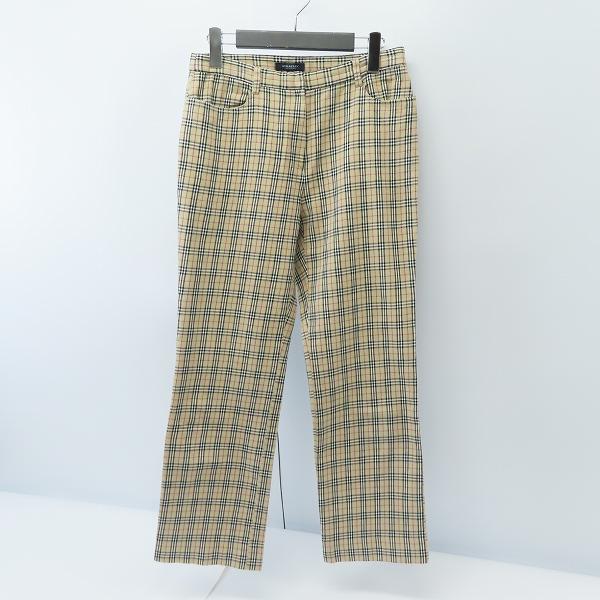 実際に弊社で買取させて頂いたBURBERRY LONDON/バーバリーロンドン チェックパンツ FQA24-035/42