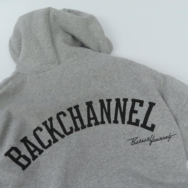 実際に弊社で買取させて頂いたBack Channel/バックチャンネル ジップアップパーカー/Sの画像 7枚目