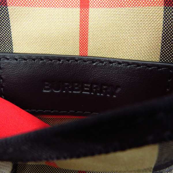 実際に弊社で買取させて頂いたBURBERRY/バーバリー 21AW ヴィンテージチェック ネックポーチ/ショルダーバッグ/サコッシュバッグの画像 4枚目