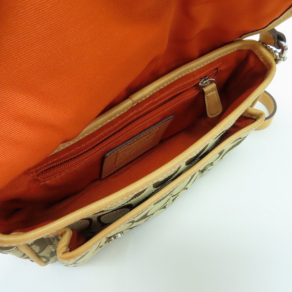 COACH/コーチ シグネチャー ミニショルダーバッグ F043-6844の買取実績
