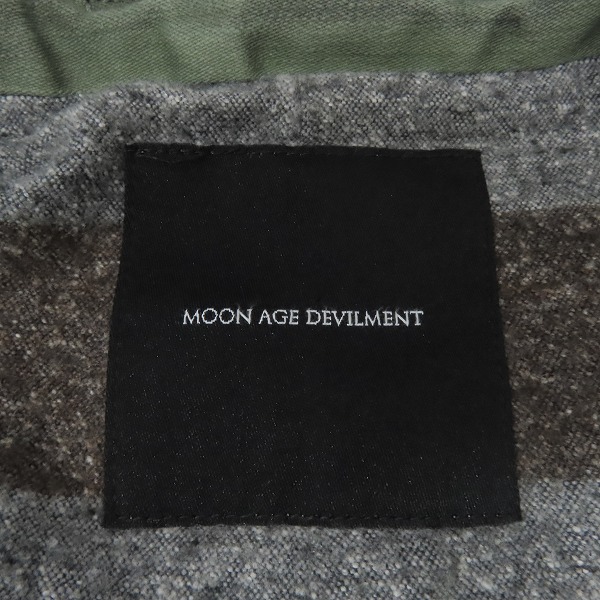 実際に弊社で買取させて頂いたMOON AGE DEVILMENT/ムーンエイジデビルメント M-65 フィールドジャケット mjk-0179 46の画像 3枚目