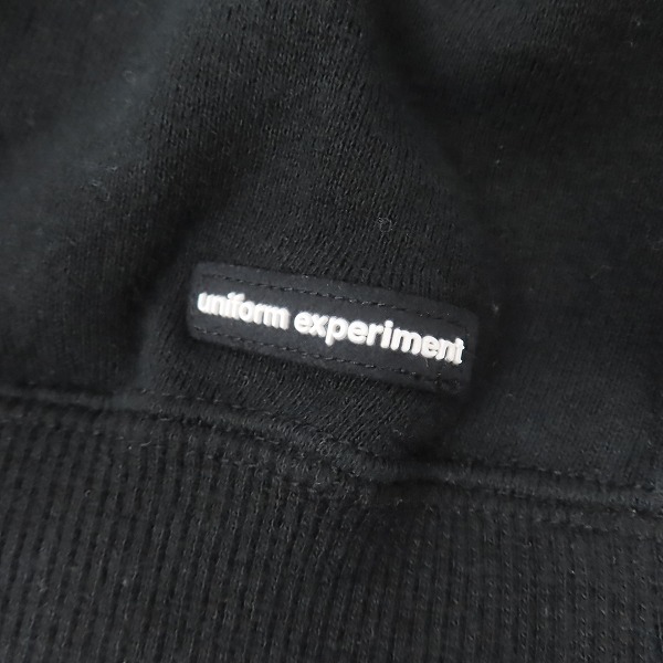 実際に弊社で買取させて頂いたUNIFORM EXPERIMENT/ユニフォームエクスペリメント 21SS MEMOIRES ASGER JORN/UE:FRAGMENT パーカー UE-210006/3の画像 6枚目