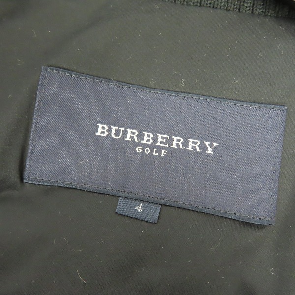実際に弊社で買取させて頂いたBURBERRY GOLF/バーバリーゴルフ ダウンベスト ニットレイヤード 2WAY/4の画像 2枚目