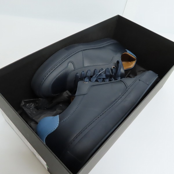 実際に弊社で買取させて頂いたHUGO BOSS/ヒューゴボス レザースニーカー/40の画像 7枚目