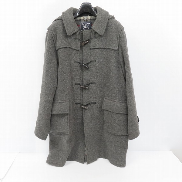 実際に弊社で買取させて頂いたBurberrys/バーバリー 裏地チェック柄 ダッフルコート/L