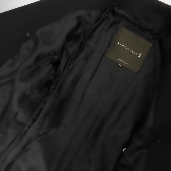 実際に弊社で買取させて頂いたMACKINTOSH/マッキントッシュ メルトン Pコート/ピーコート 34の画像 2枚目