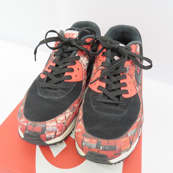 実際に弊社で買取させて頂いたNIKE×atmos/ナイキ×アトモス AIR MAX 90 PRNT エアマックス "WE LOVE NIKE" AQ0926-001/27.5