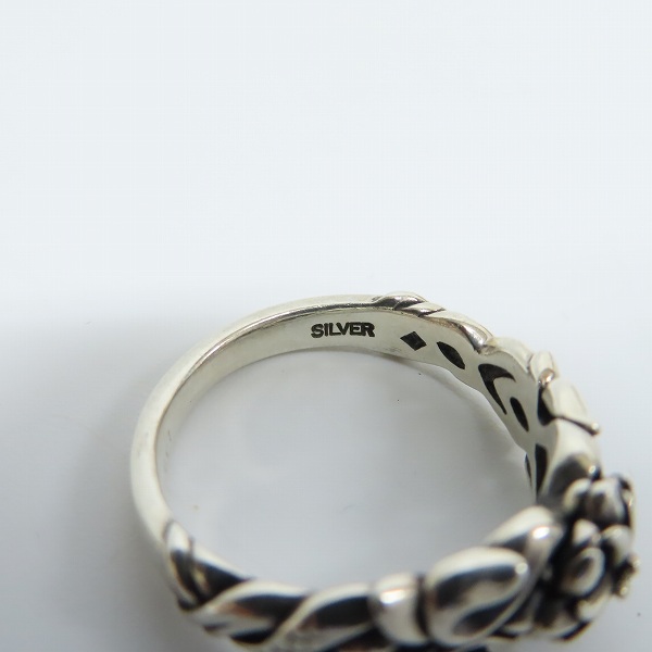 実際に弊社で買取させて頂いたBloody Mary/ブラッディマリー アンドロメダ リング w/ダイヤ 14.5号の画像 6枚目