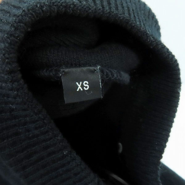 実際に弊社で買取させて頂いたGIVENCHY/ジバンシィ 14AW ウール カッティング 変形デザインニット 14W 7808 504/XSの画像 3枚目