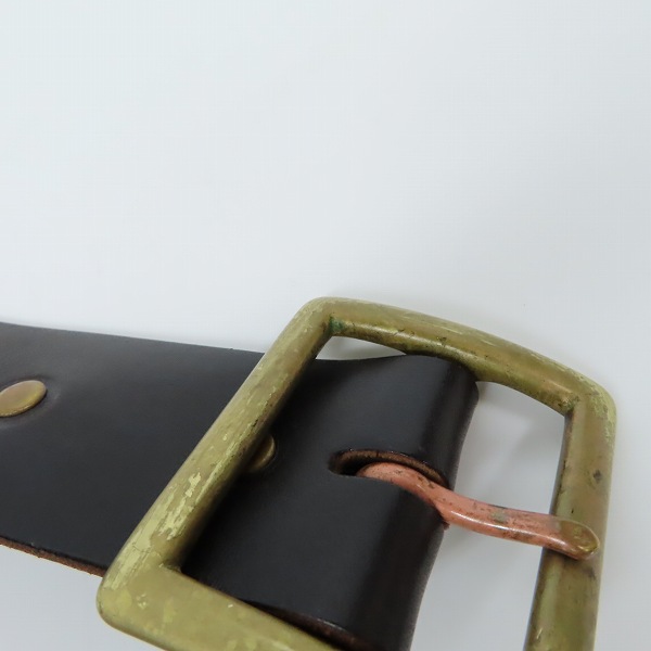 実際に弊社で買取させて頂いたHTC/エイチティーシー Hollywood Trading Company スタッズベルト/32の画像 4枚目