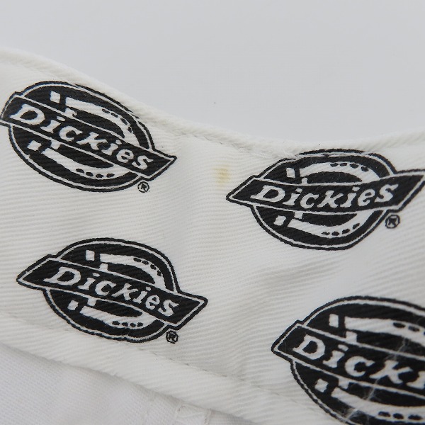 実際に弊社で買取させて頂いた【未使用】Dickies/ディッキーズ SHORTS ORIGINAL HALF PANTS ハーフパンツ/ショーツ ホワイト/白 WD874H3/32 の画像 4枚目