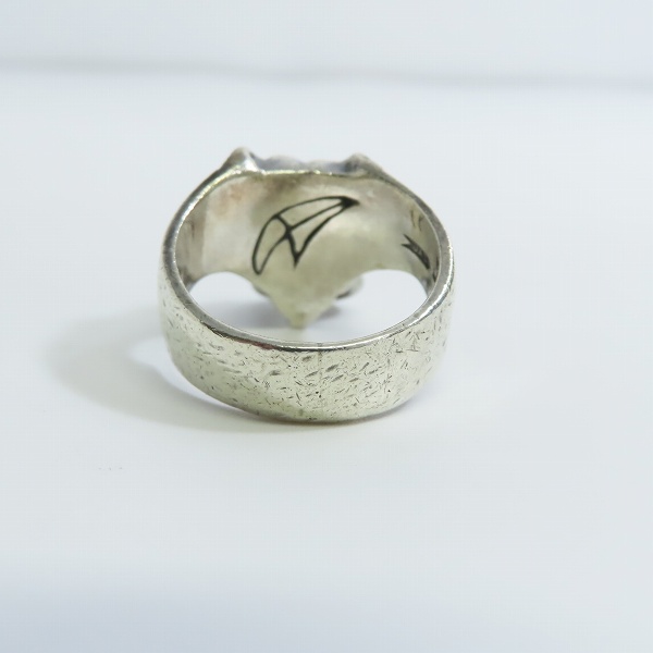 実際に弊社で買取させて頂いたCRAZY PIG/クレイジーピッグ スモールタイガーヘッド リング  17-18号の画像 3枚目