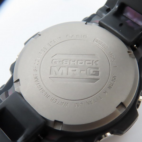 実際に弊社で買取させて頂いたG-SHOCK/Gショック MR-G MRG-1Z-1【動作未確認】の画像 3枚目