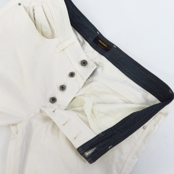 実際に弊社で買取させて頂いたDIESEL BLACK GOLD/ディーゼルブラックゴールド PAXIUS カラーパンツ/32の画像 2枚目