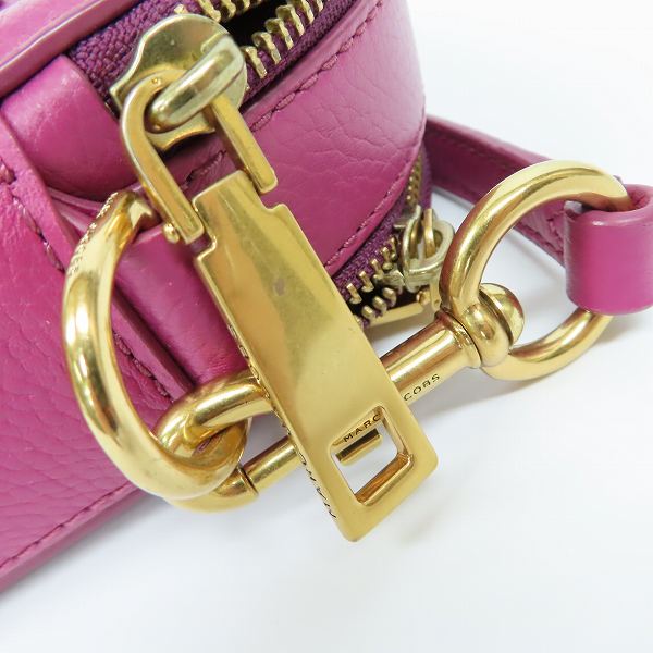実際に弊社で買取させて頂いたMARC JACOBS/マークジェイコブス ダブルジップ ショルダーバッグの画像 7枚目