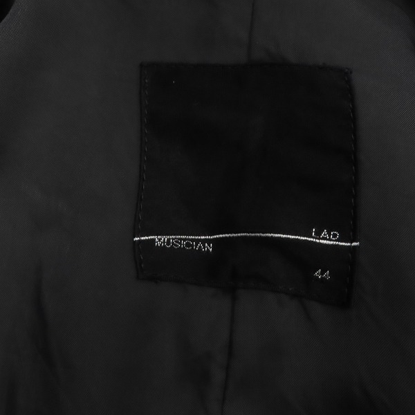 実際に弊社で買取させて頂いたLAD MUSICIAN/ラッドミュージシャン ダブルボタン ジャケット 2211-356の画像 3枚目