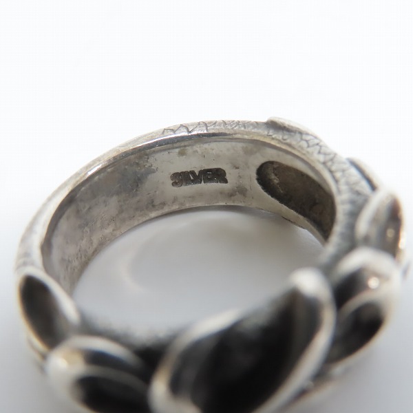 実際に弊社で買取させて頂いたBloody Mary/ブラッディマリー SIREN/サイレンリング/11号の画像 8枚目