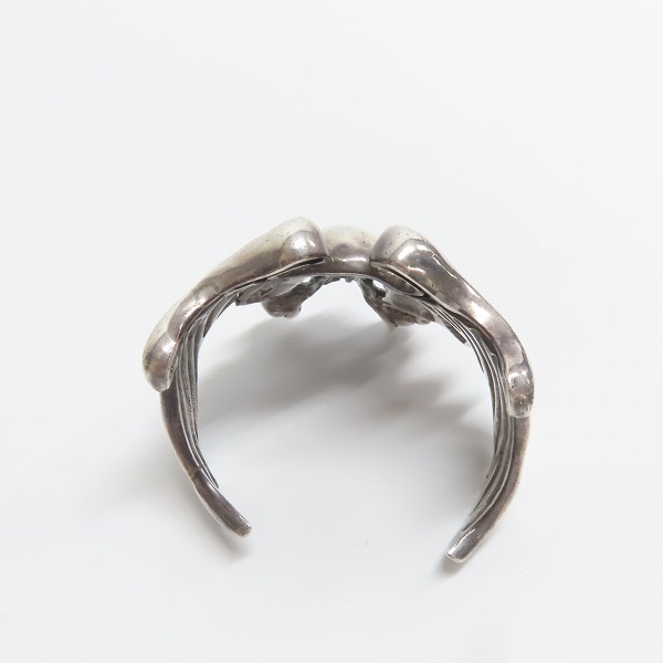実際に弊社で買取させて頂いた【ギャラ付】THIRTEEN DESIGNS/サーティーンデザインズ FLYING SKULL Bangle/フライング スカル バングルの画像 5枚目