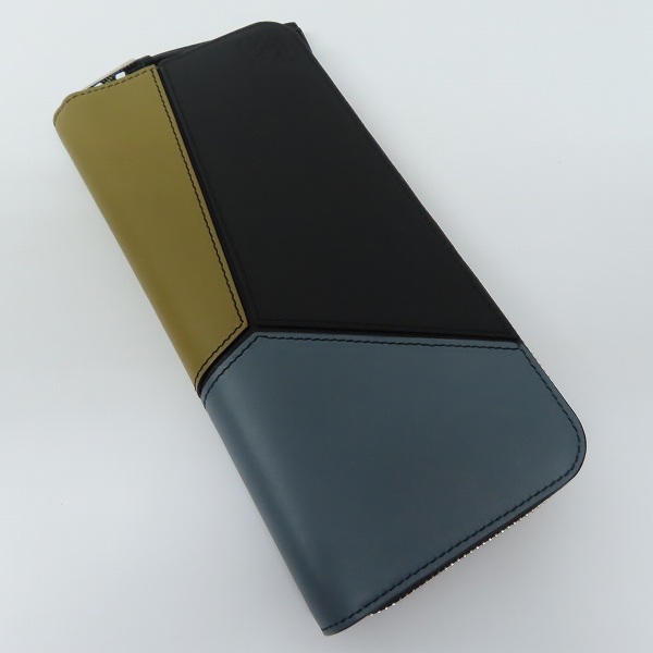 実際に弊社で買取させて頂いたLOEWE/ロエベ パズル クラシックカーフレザー/アナグラムロゴ オープンウォレット/ラウンドファスナー長財布