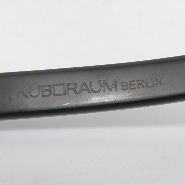 実際に弊社で買取させて頂いたKUBORAUM BERLIN/クボグラム MASKE C2 サングラス/アイウェア/ブラックの画像 4枚目