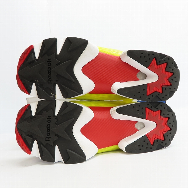 実際に弊社で買取させて頂いたReebok×atmos/リーボック×アトモス INSTAPUMP FURY CITRON ANIMAL FZ4432/27.5の画像 2枚目