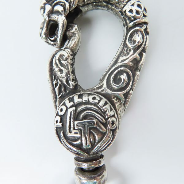 実際に弊社で買取させて頂いたLEATHERS AND TREASURES/レザーズアンドトレジャーズ ケルティックタイガー ウォレットチェーンの画像 4枚目