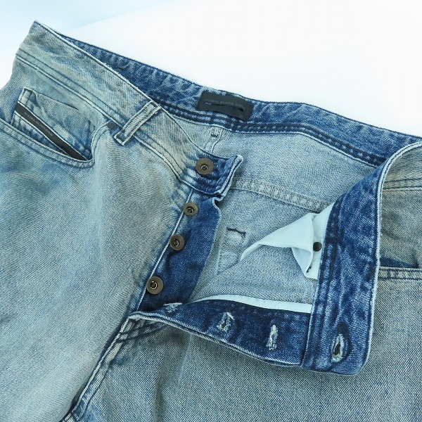 実際に弊社で買取させて頂いたDIESEL BLACK GOLD/ディーゼルブラックゴールド EXCESS-NP デニムパンツ/33の画像 6枚目