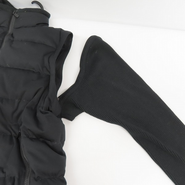 実際に弊社で買取させて頂いたBURBERRY GOLF/バーバリーゴルフ ダウンベスト ニットレイヤード 2WAY/4の画像 6枚目
