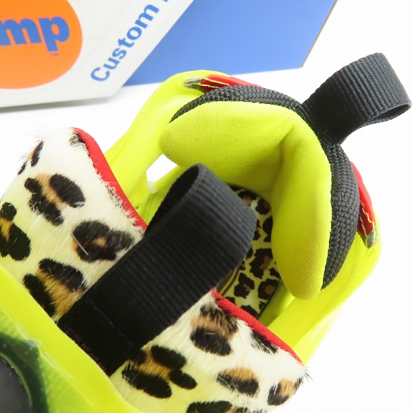 実際に弊社で買取させて頂いたReebok×atmos/リーボック×アトモス INSTAPUMP FURY CITRON ANIMAL FZ4432/27.5の画像 4枚目