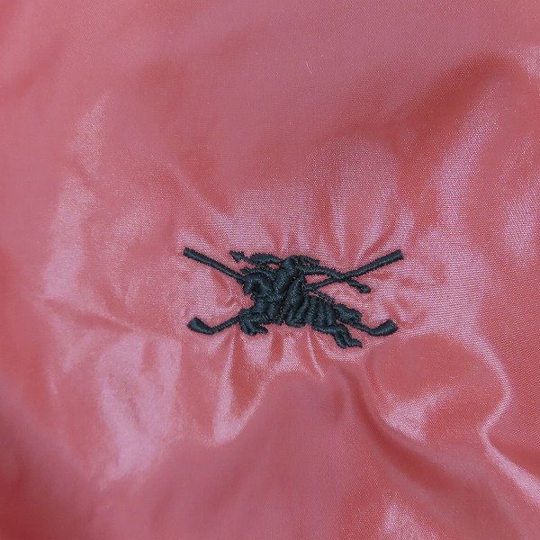 実際に弊社で買取させて頂いたBURBERRY GOLF/バーバリーゴルフ リバーシブルダウンジャケット/LLの画像 7枚目