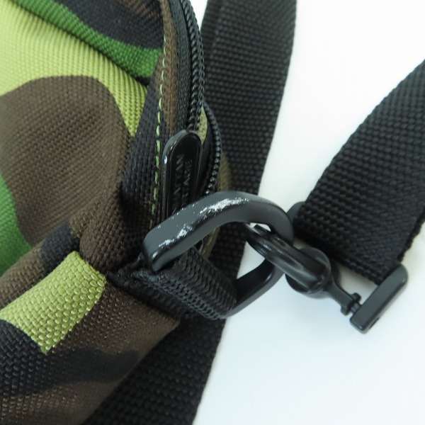実際に弊社で買取させて頂いたManhattan Portage/マンハッタンポーテージ 迷彩柄 カモ ショルダーバッグ/ボディバッグの画像 7枚目