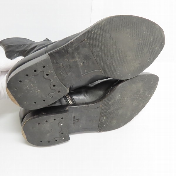 実際に弊社で買取させて頂いたMIHARA YASUHIRO/ミハラヤスヒロ サイドジップ レースアップブーツ/27の画像 2枚目