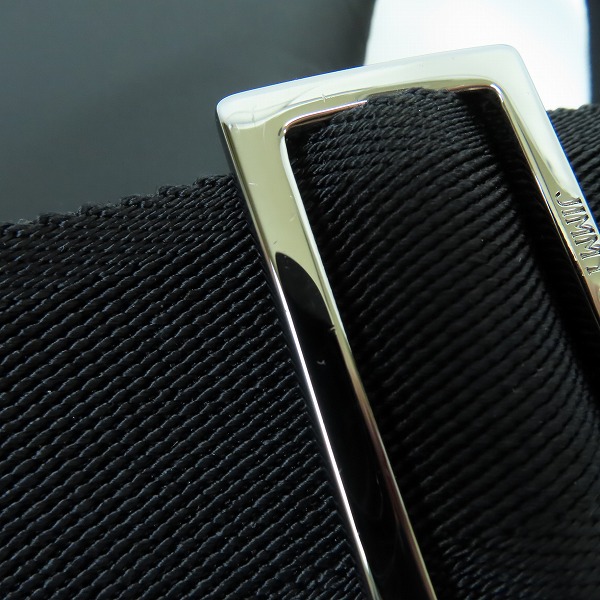 実際に弊社で買取させて頂いたJIMMY CHOO/ジミーチュウ  2WAY ナイロン クラッチバッグ/ショルダーバッグの画像 6枚目