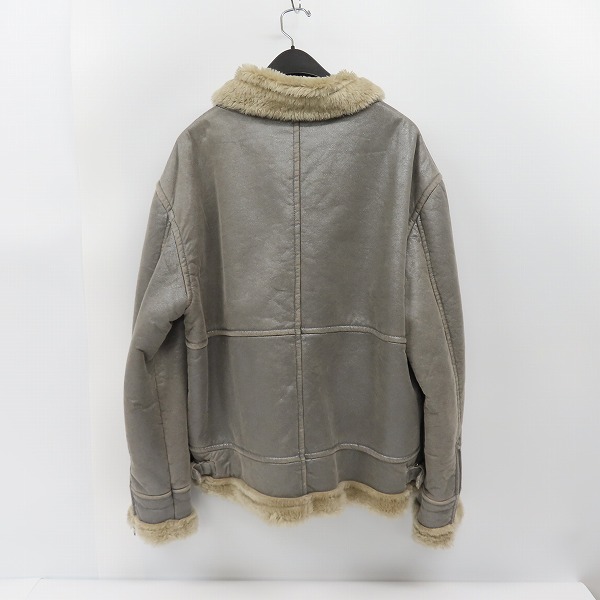 実際に弊社で買取させて頂いたARMANI EXCHANGE/アルマーニエクスチェンジ ムートンジャケット XLの画像 1枚目