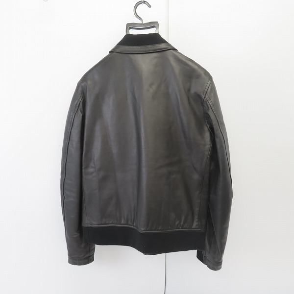 実際に弊社で買取させて頂いたPaul Smith COLLECTION/ポールスミス ラムレザーブルゾン 6467CLB/Mの画像 1枚目