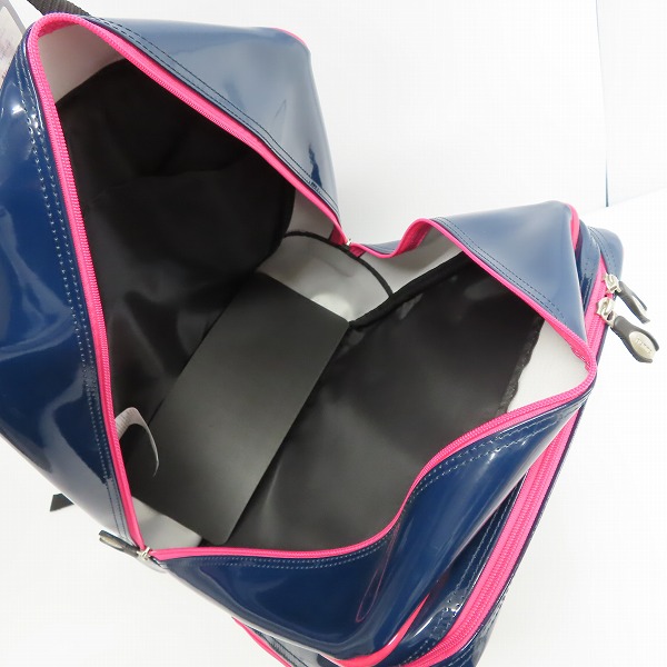 実際に弊社で買取させて頂いた【未使用】hummel/ヒュンメル エナメルバックパック リュック HFB6064 の画像 6枚目